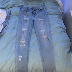 American eagle stretchy skinny jeans